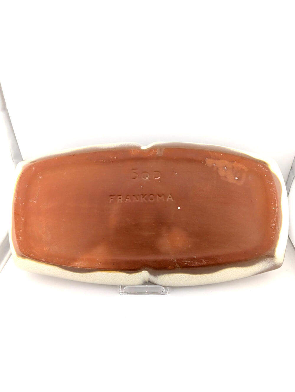 VTG Frankoma Plainsman Aztec Desert Gold/Brown 5QD Divided Dish No Chips/Cracks - Picture 5 of 8